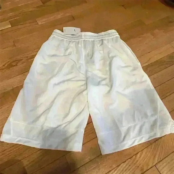 Nike Men's Dri-Fit Icon Basketball Shorts White Size S - Picture 6 of 6